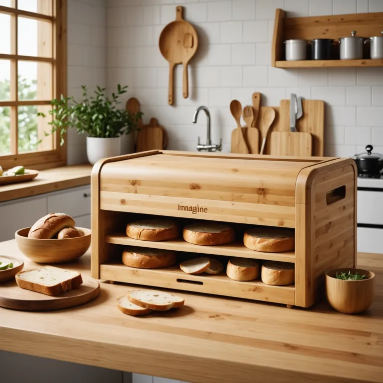 Идеальная кухня начинается с правильных решений: экологичная хлебница из бамбука как элемент современного интерьера