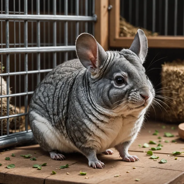 Самые большие домашние шиншиллы: Стандарт и гигант