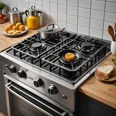 Как почистить газовую плиту: советы по уходу за решётками и ручками